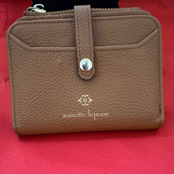 Nanette Lepore Handbags - Nanette Lepore Tan Leather Wallet